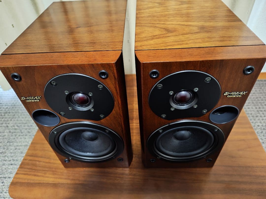 ONKYO D-102AX スピーカー ウッド調