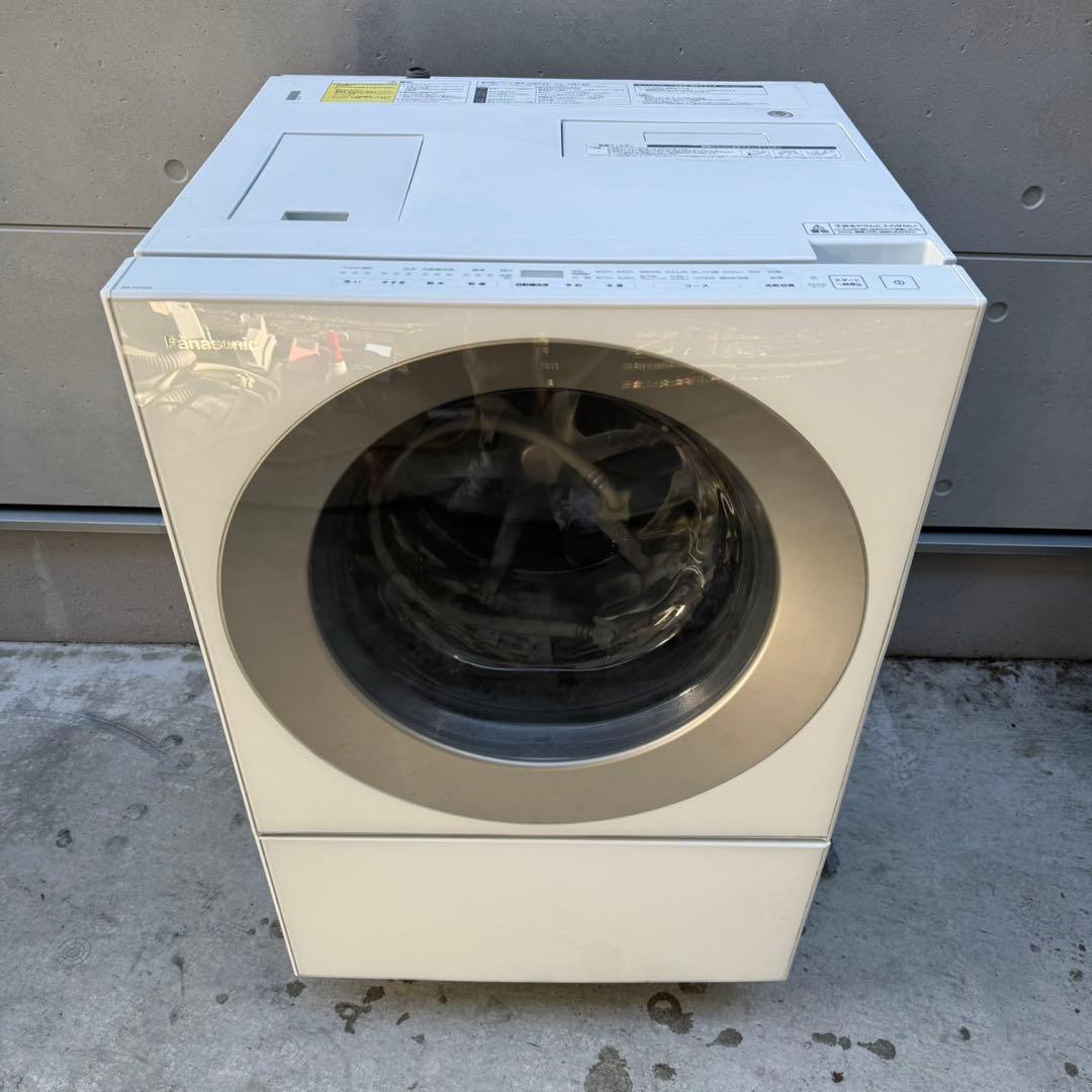 12★2018年製★パナソニック　ドラム式洗濯機　7KG 熱乾燥　キューブル