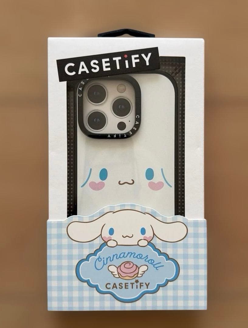 iPhoneアクセサリー CASETIFY Cinnamoroll Face iPhone 15pro