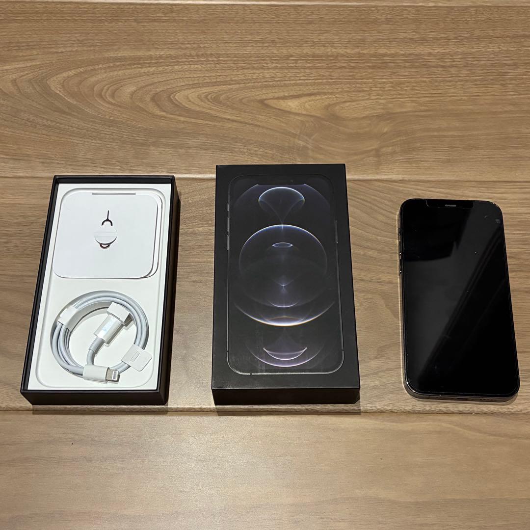 iPhone12pro 128gb グラファイト 美品 SIMフリー