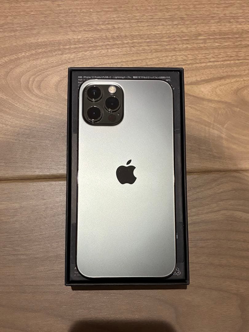iPhone12pro 128gb グラファイト 美品 SIMフリー