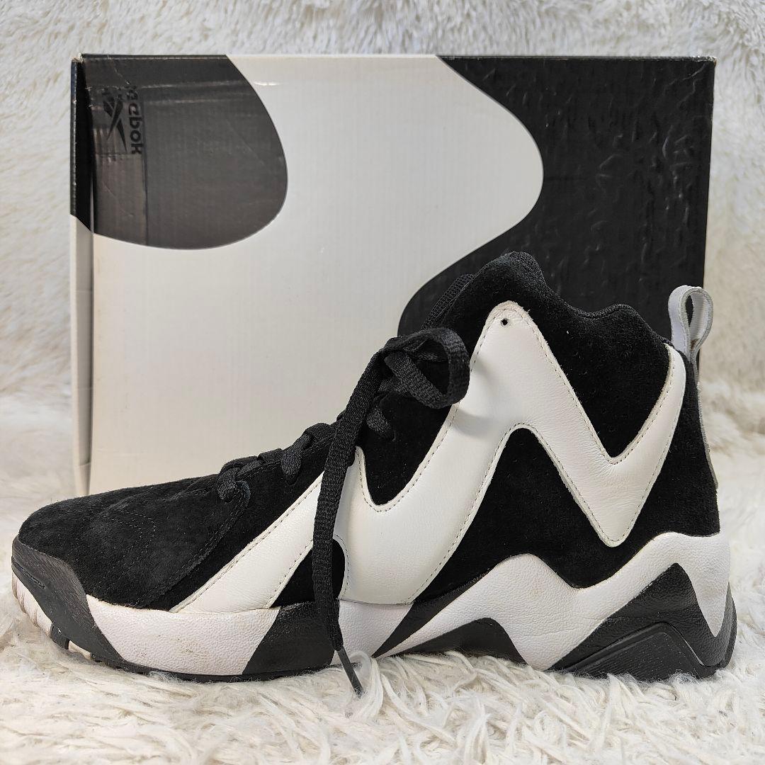 Reebok バスケットボールシューズ ブラック/ホワイト kamikaze2