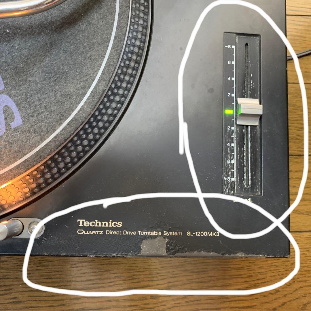 Technics SL-1200 ターンテーブル2台＋ミキサー1台　VMX100