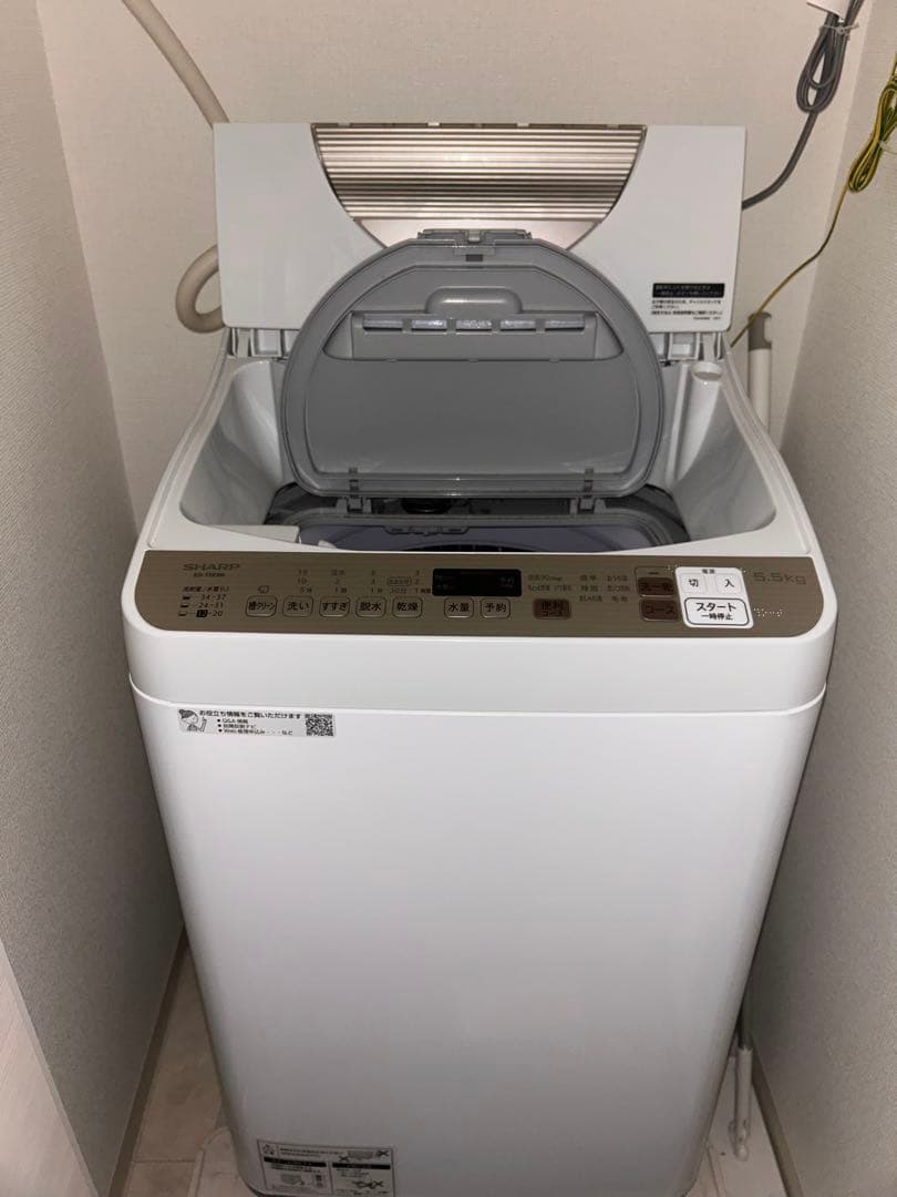 洗濯機【 SHARP WASH & DRY 2019年式】