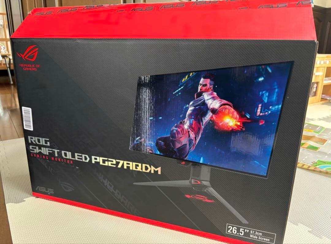 ディスプレイ・モニター本体 ASUS ROG PG27AQDM