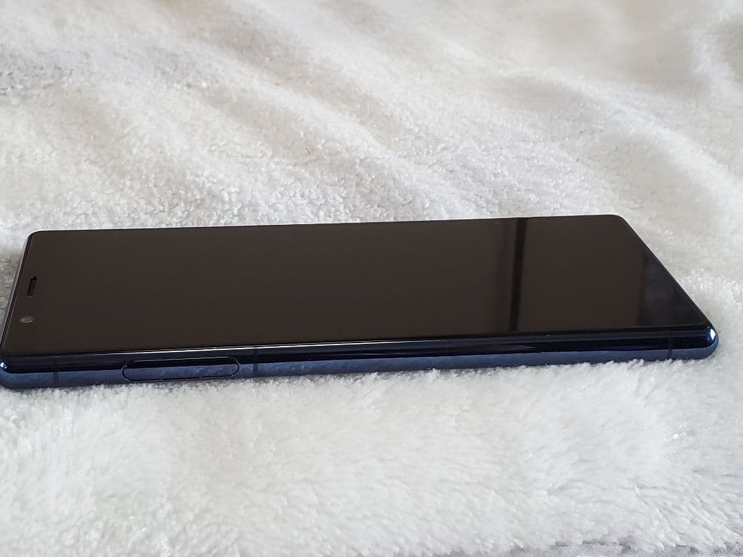 Xperia 5 ブルー 64GB SOV41 SIMフリー (付属品あり）