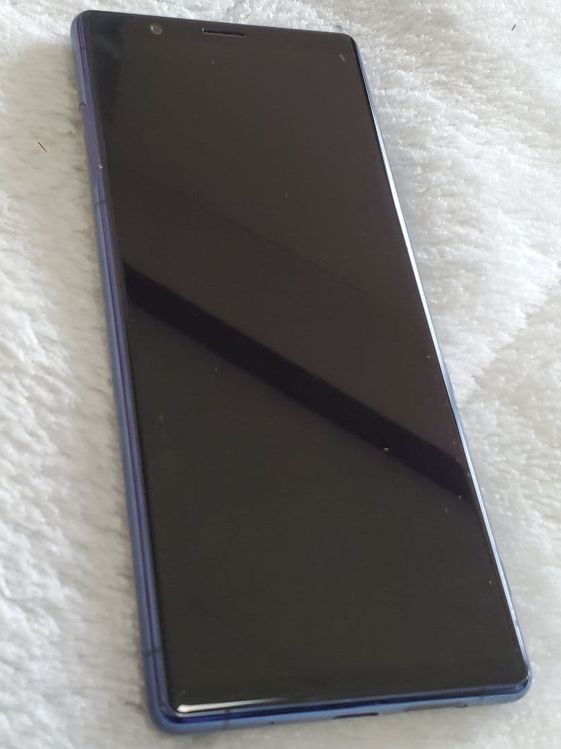 Xperia 5 ブルー 64GB SOV41 SIMフリー (付属品あり）