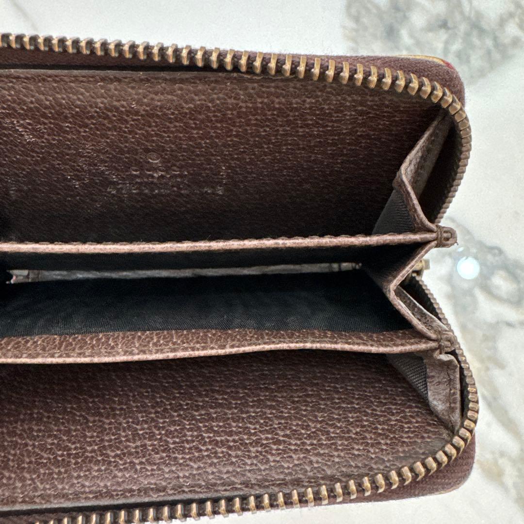 GUCCI スプリームクーリエ.小銭入れ.ラウンドファスナー