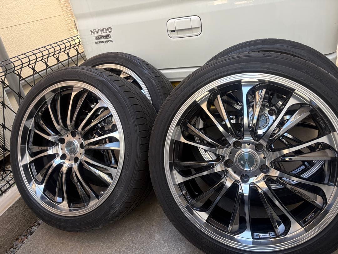 ユタカページレオニス グレイラβ20インチ8.5j p114.3 in35