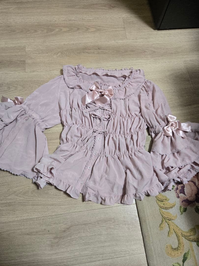 メタモルフォーゼ☆姫袖ブラウス☆プラスサイズ