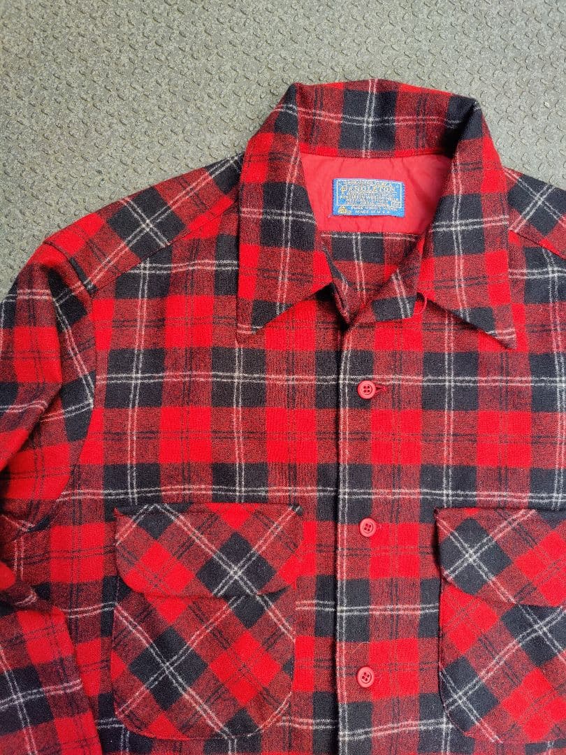 ビンテージ Pendleton ウール シャツ ペンドルトン オンブレ ボード