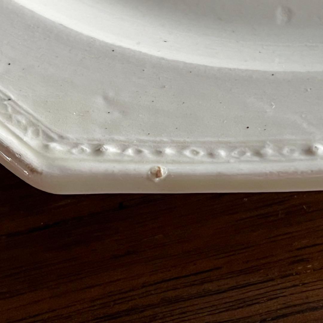 【訳あり】フランスアンティーク オクトゴナル ダイヤリム【金継ぎ用】