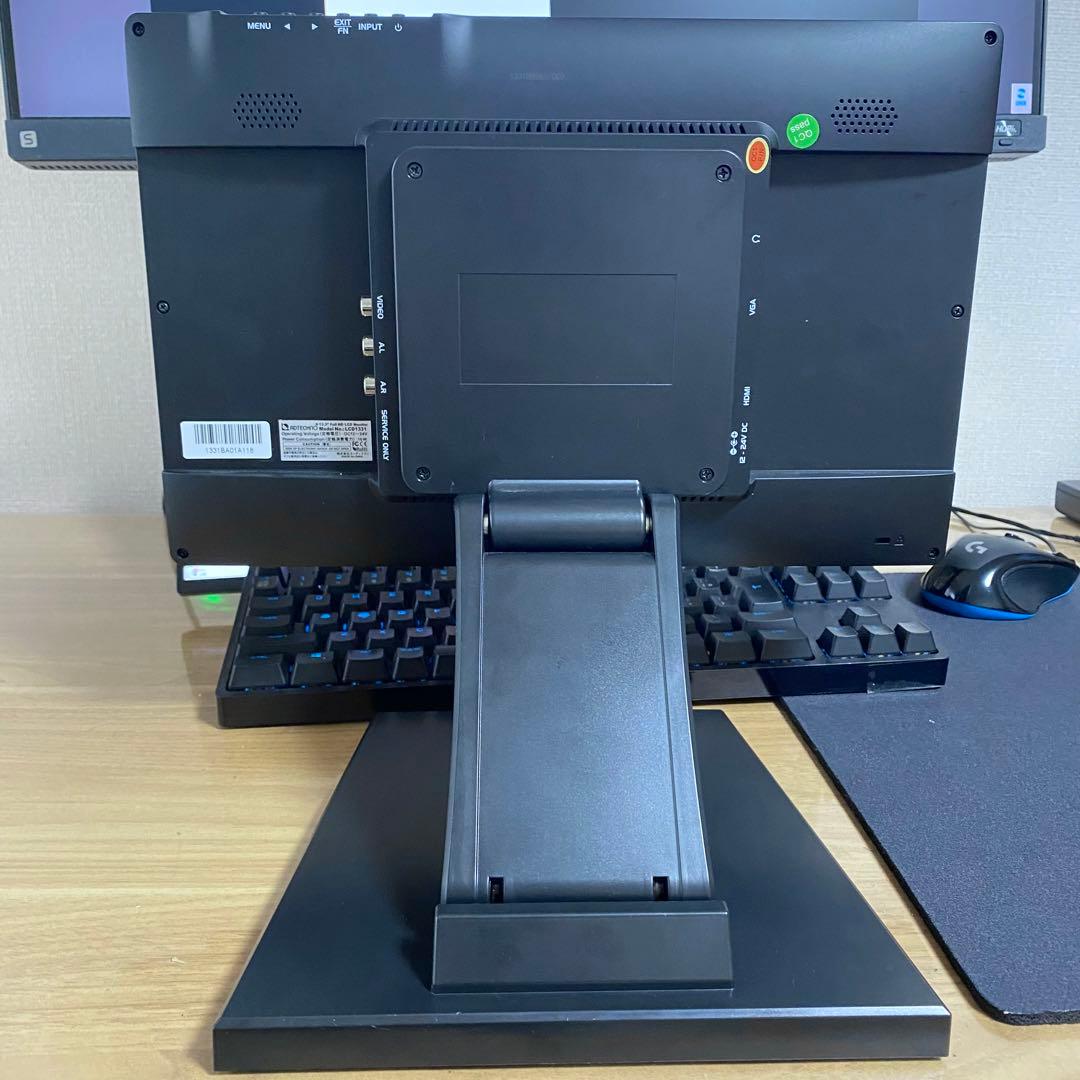 エーディテクノ13.3型 業務用マルチメディアディスプレイ LCD1331 美品