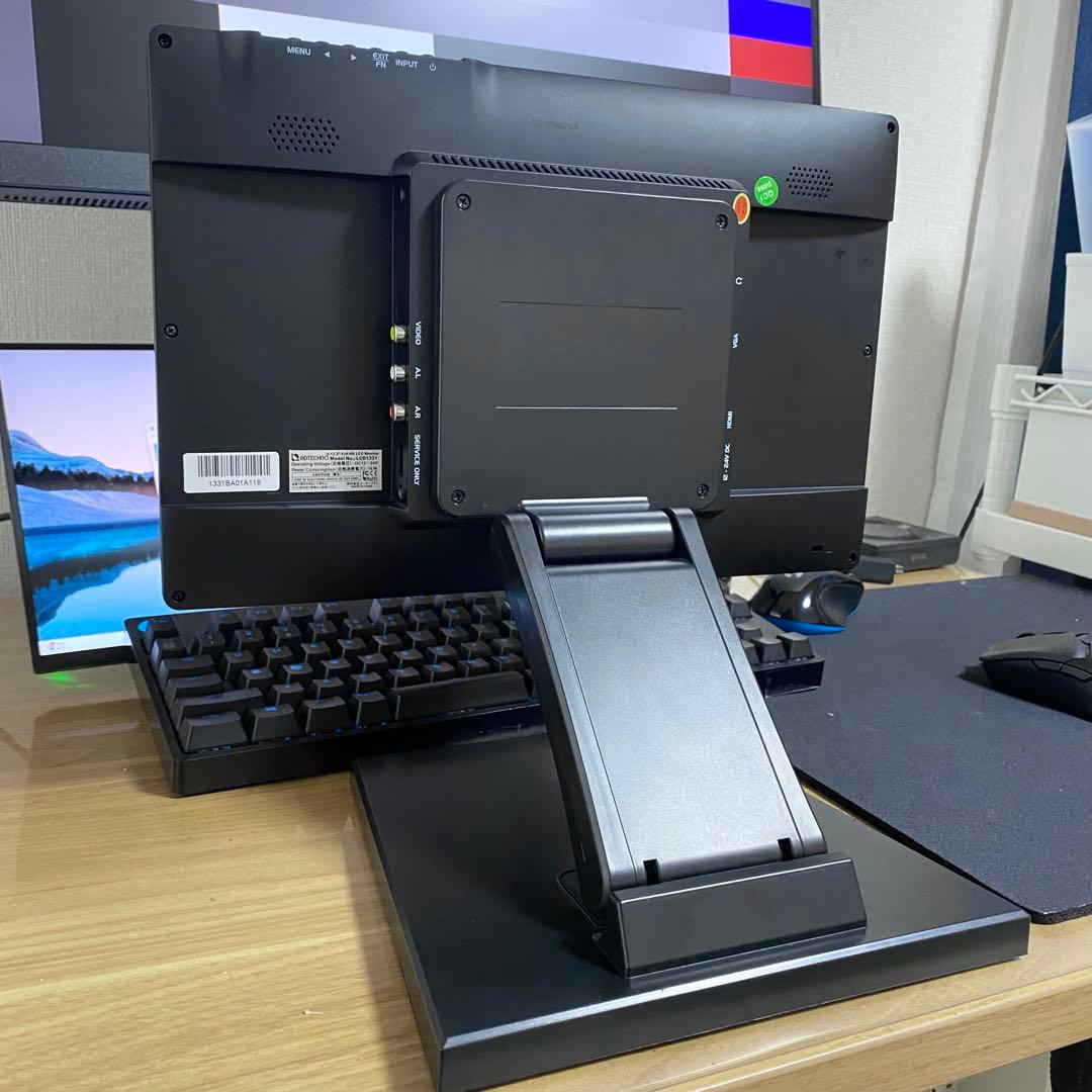 エーディテクノ13.3型 業務用マルチメディアディスプレイ LCD1331 美品