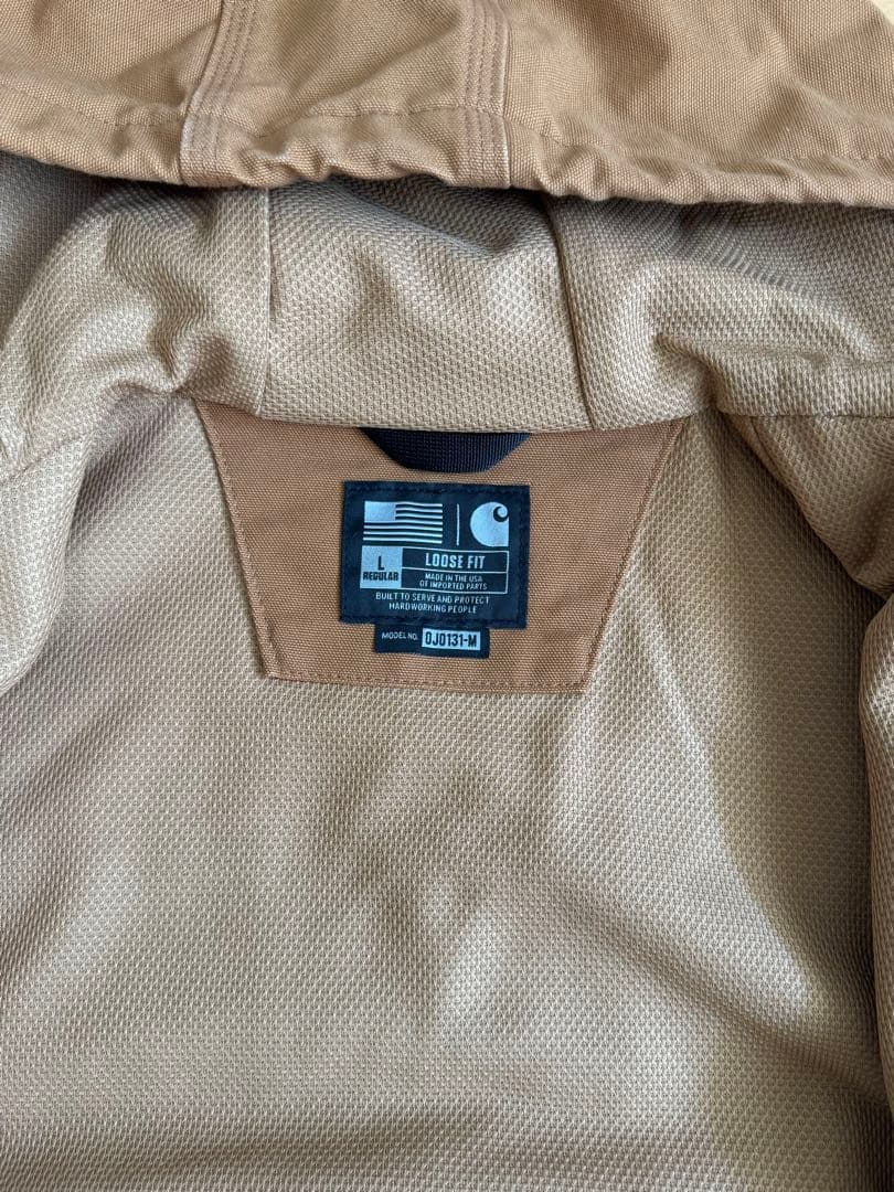 carhartt カーハート　ダックジャケット　アクティブジャケット　USA製