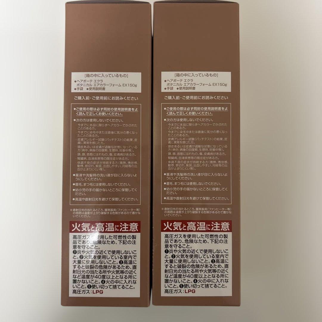 ボタニカルエアカラーフォームＥＸ