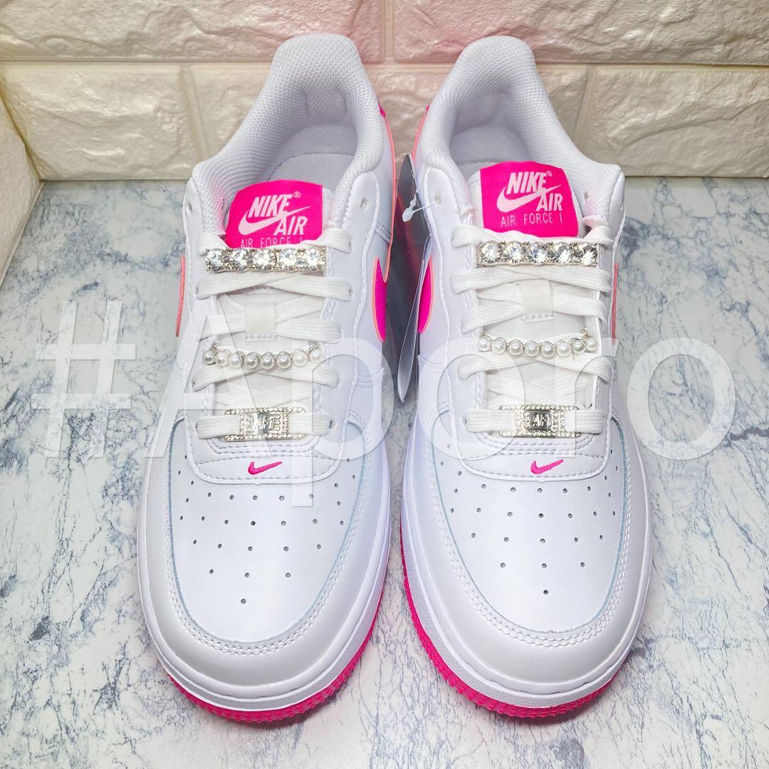 NIKE ナイキ AIR FORCE 1 エアフォース1 シルバーピンク23.5