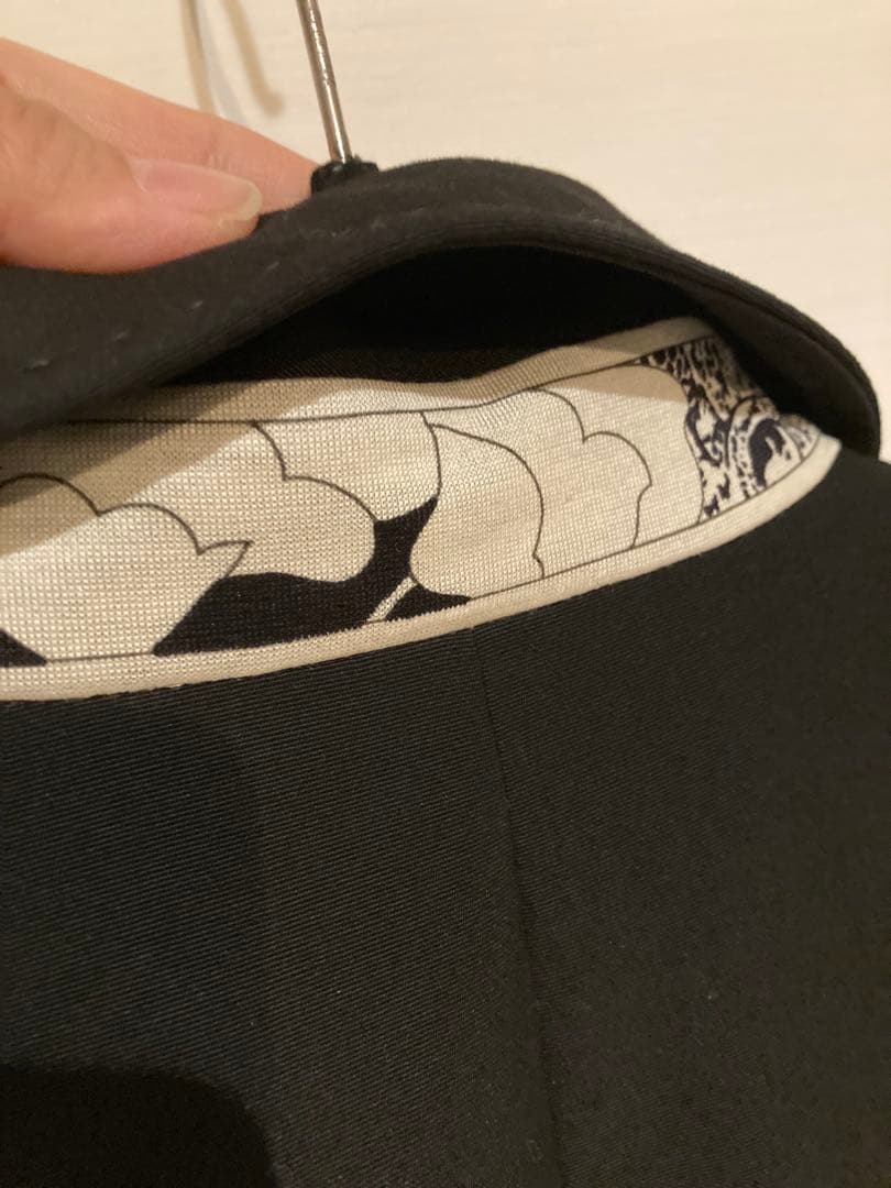 【10日まで値下】LEONARD黒ステッチジャケット✨美品✨大きめサイズ13AR