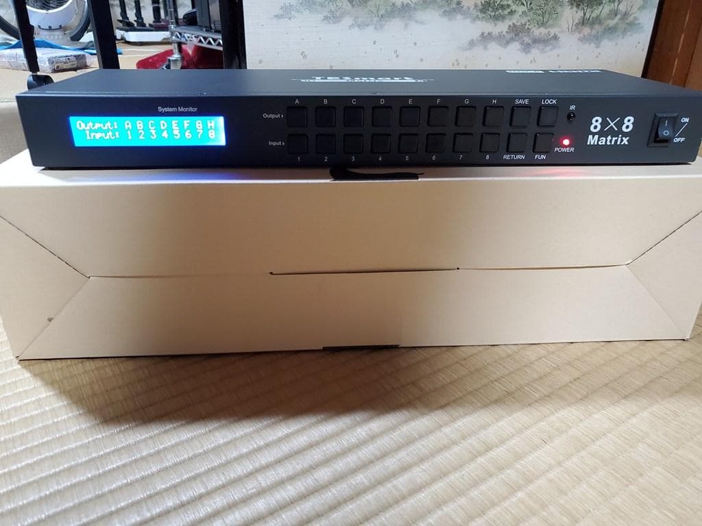 TESmart HDMI マトリックス 8入力8出力 (HMA0808A30)