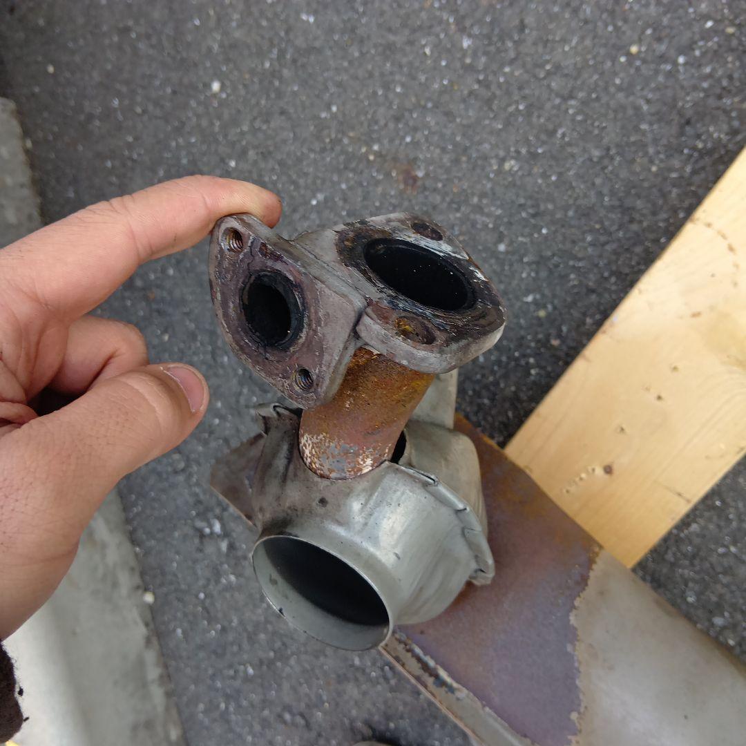 空冷ビートル ストックマフラー＆テールパイプ2本セット 空冷vw