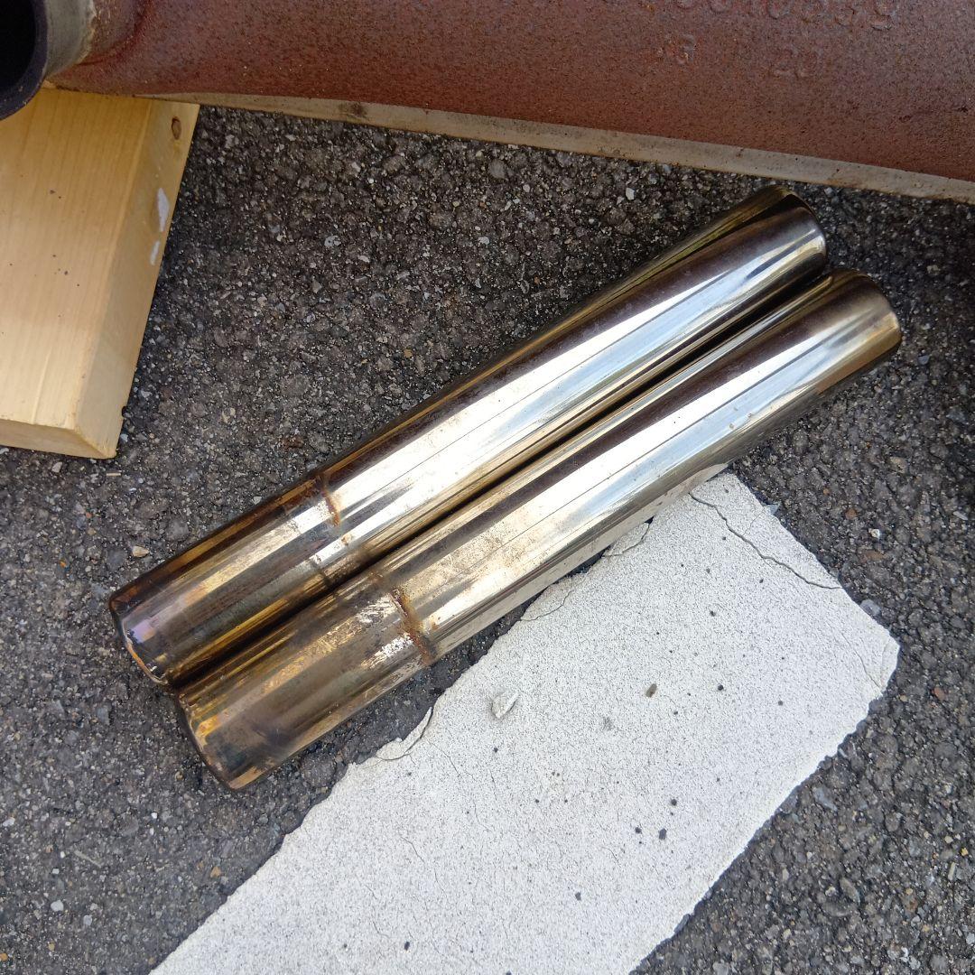 空冷ビートル ストックマフラー＆テールパイプ2本セット 空冷vw