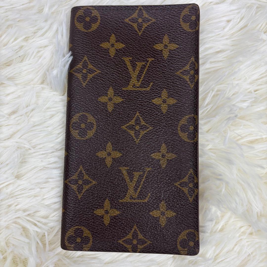 ルイヴィトン モノグラム 二つ折り財布 長財布 札入れ カードケース