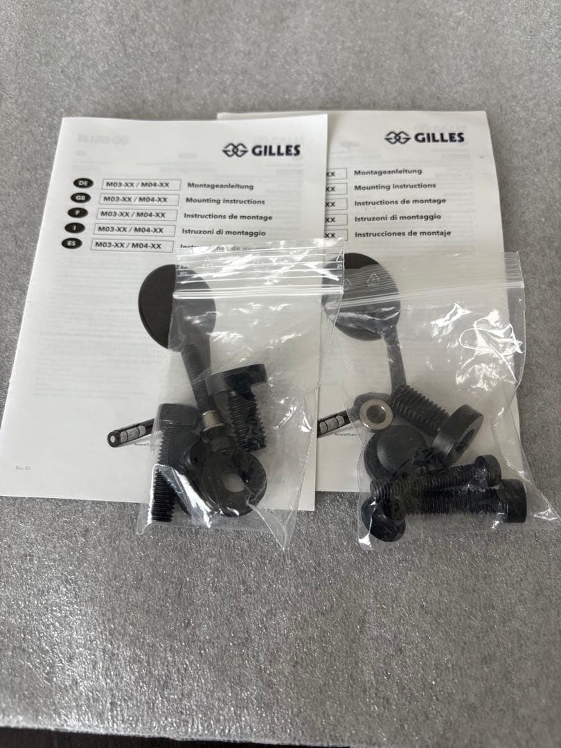 ギルズツーリング バーエンドミラー 「STRATOS」 M0302BD