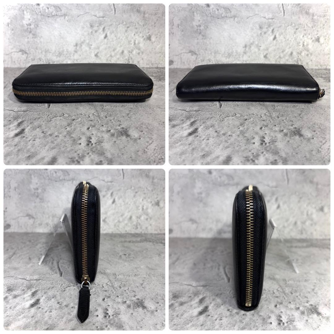 【78.dks！】バーバリー BURBERRY 大容量長財布 レザー 黒