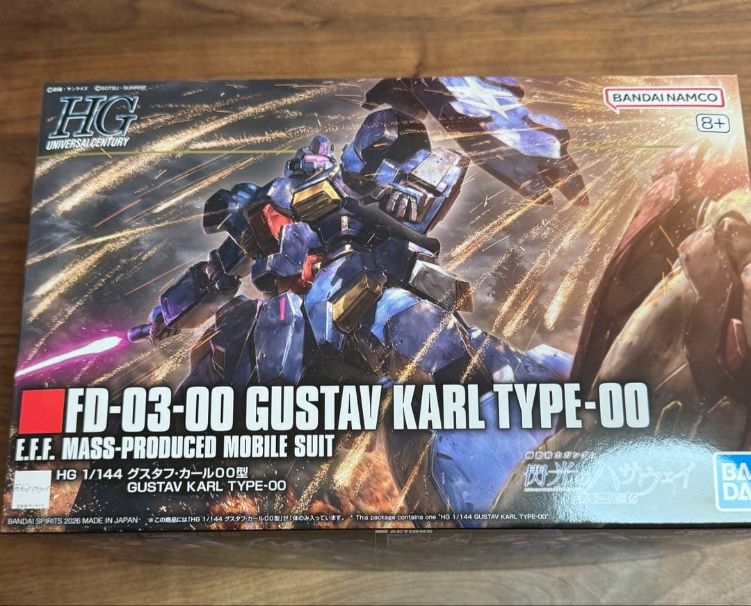 【未開封品】HG グスタフ・カール 00型 メッサーF-02型　セット