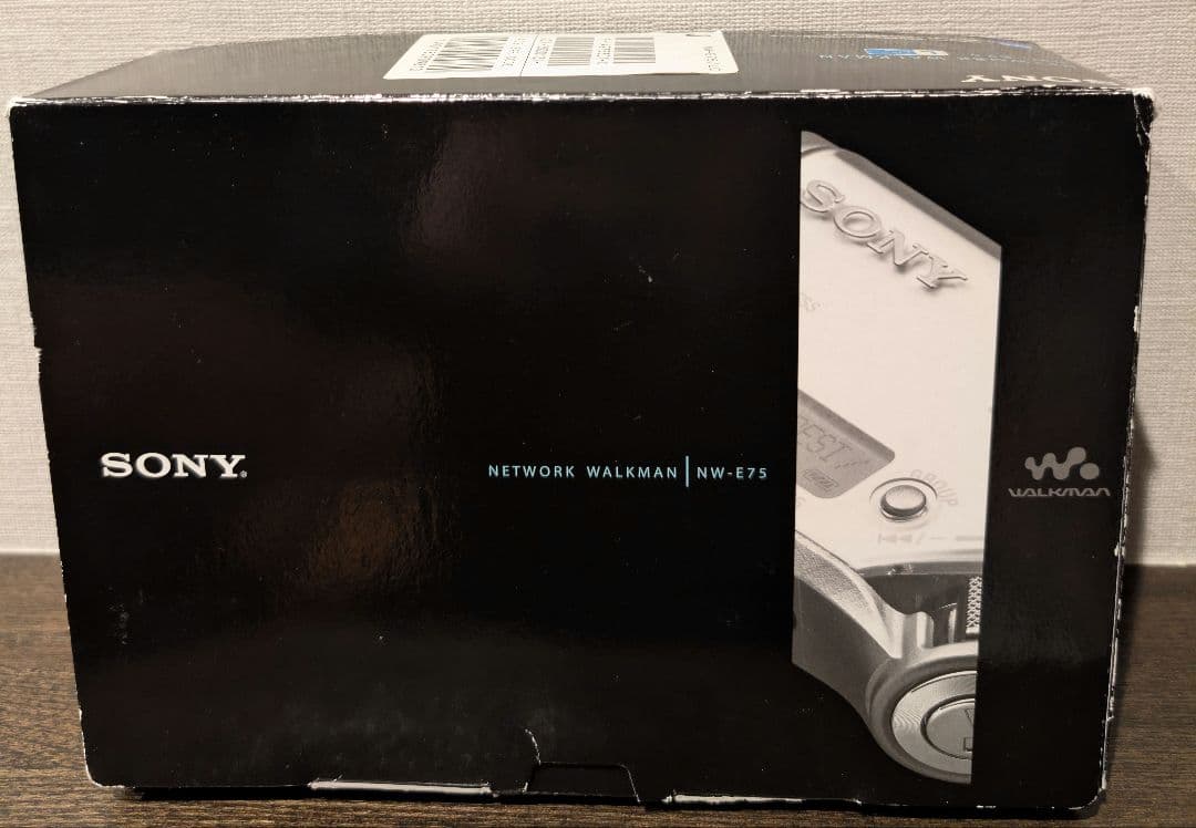 美品 付属品付 SONY ネットワーク ウォークマン NW-E75 ブルー