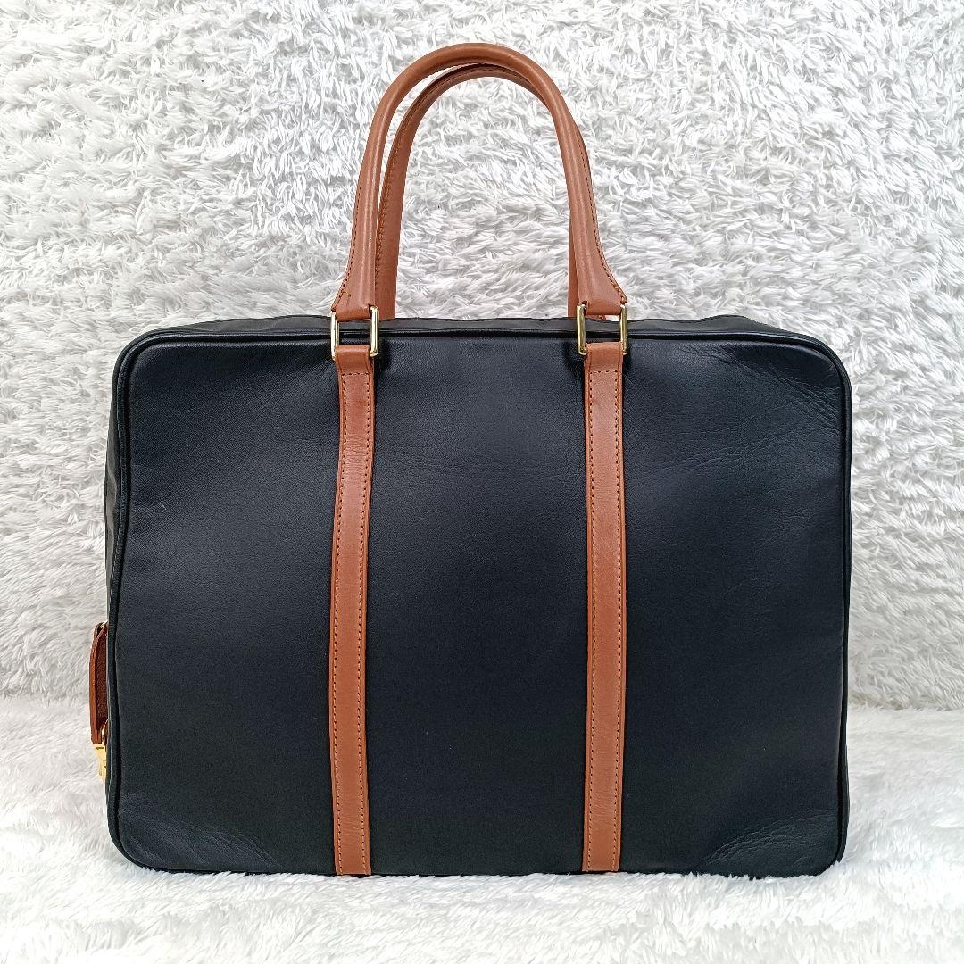 タナークロール レザー ビジネスバッグ ブリーフケース A4収納可 保存袋