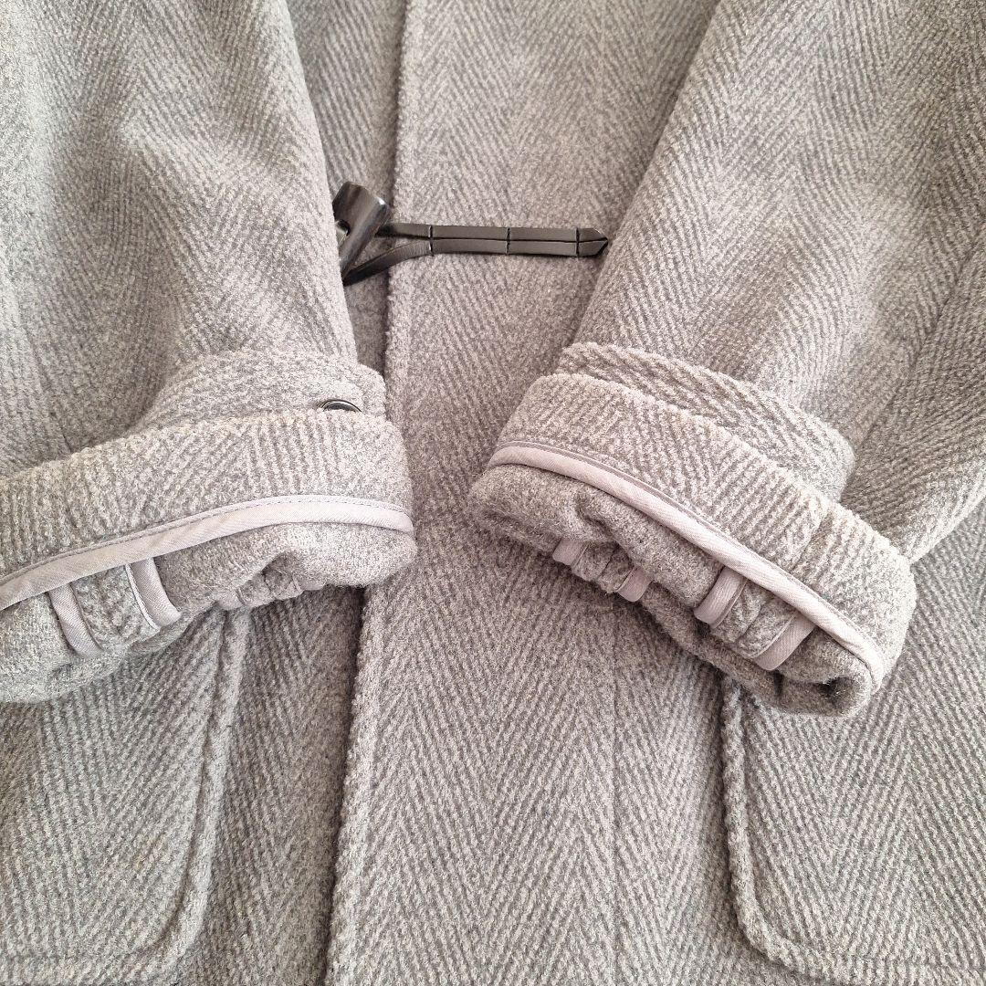 Orcival　Le tinte　ダッフルコート　ヘリンボーン　グレー　サイズ2