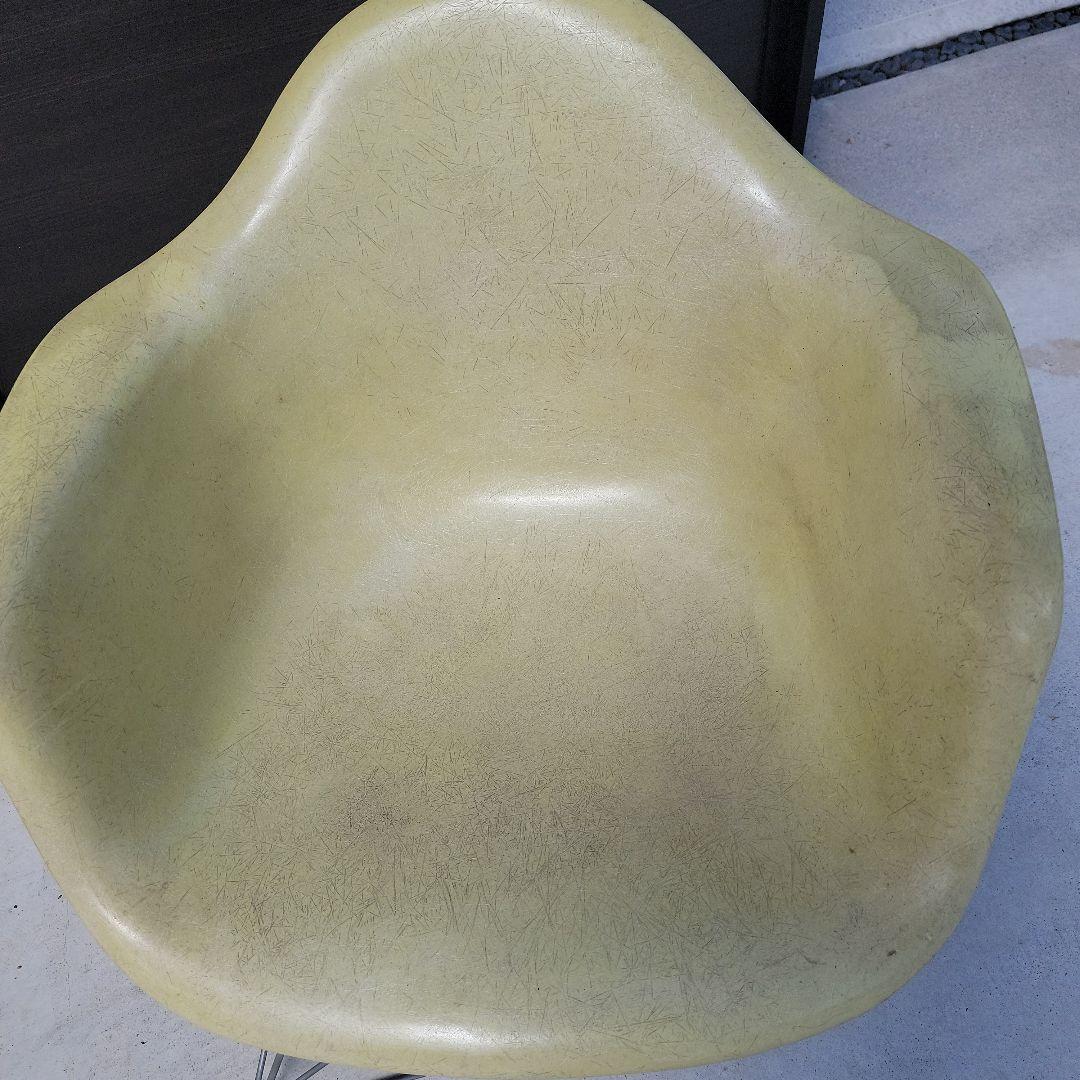 60's ミッドセンチュリー イエローアームチェア