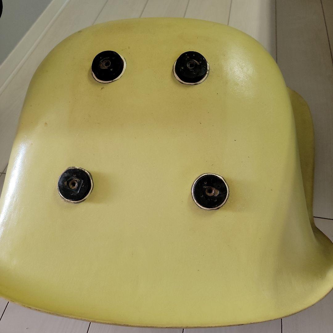 60's ミッドセンチュリー イエローアームチェア