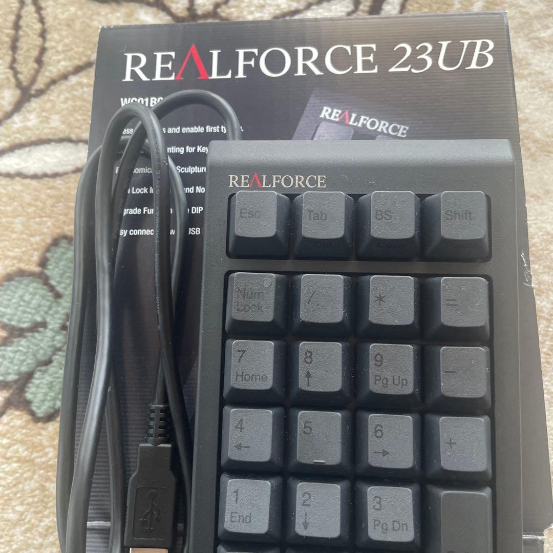 東プレ Realforce23U テンキー WC01B0
