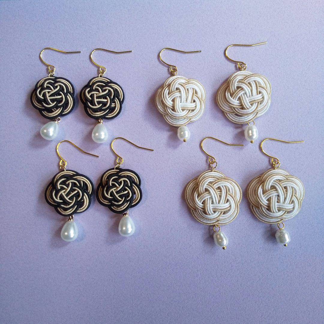 ゆあ 水引ピアス