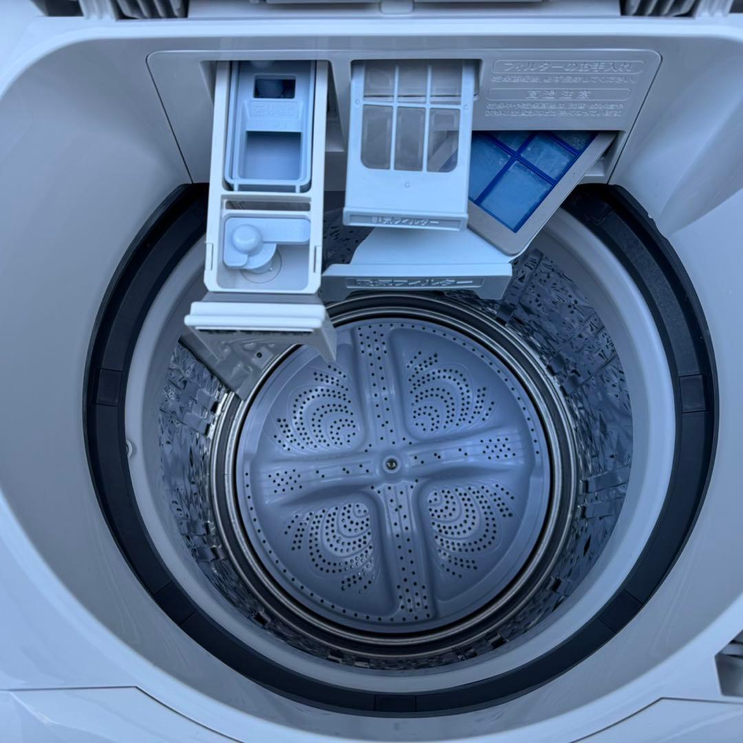 93⭐️2023年製美品★シャープ　洗濯機　8KG 熱乾燥　インバーター
