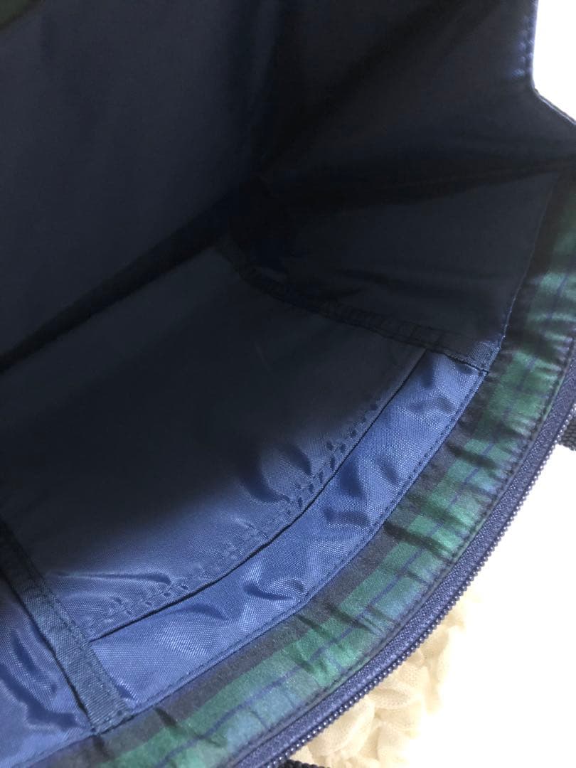 familiar　ファミリア　ブラックウォッチ　レッスンバッグ　トート