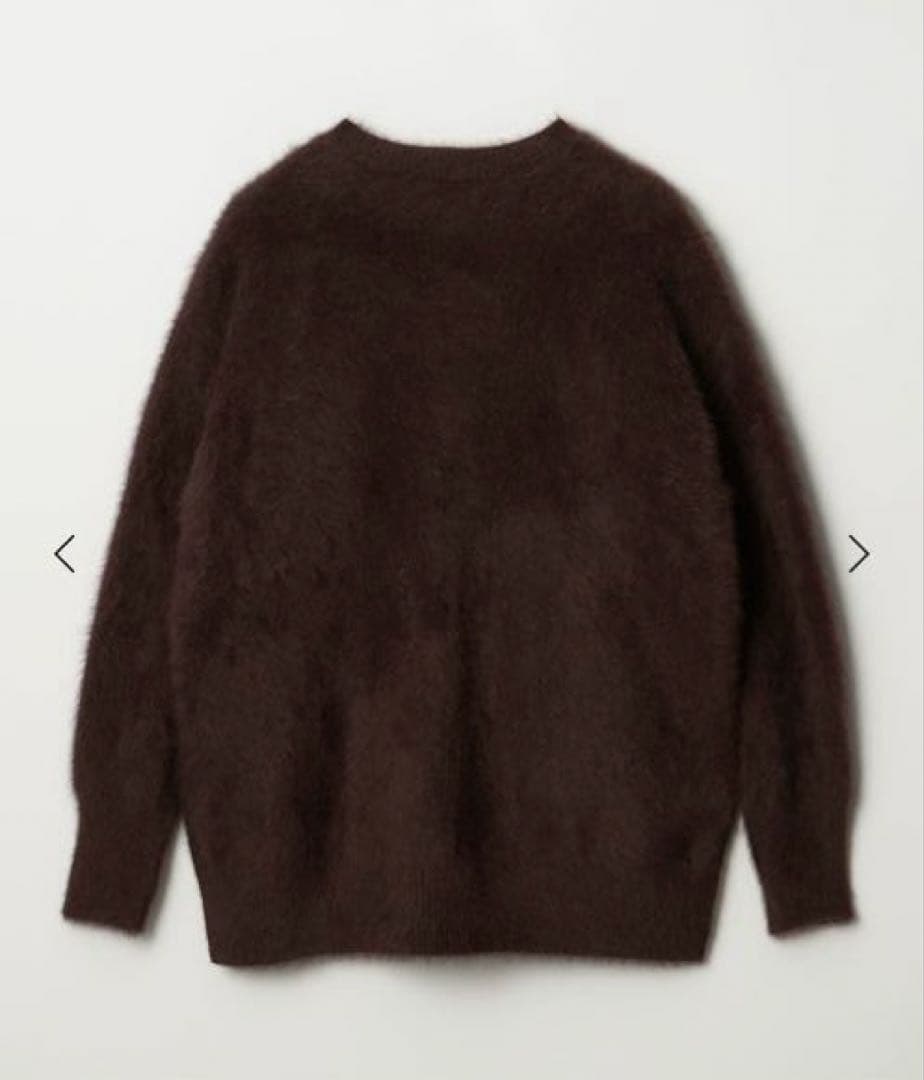 UNITED ARROWS 新品 フォックスカシミヤクルネックニット