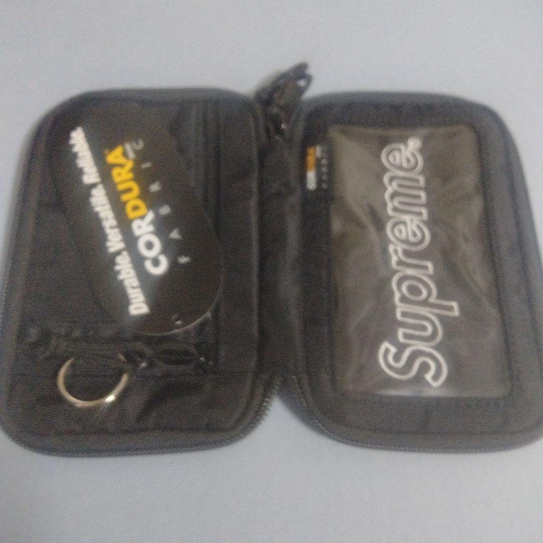 新品　Supreme ケース 黒 コーデュラ