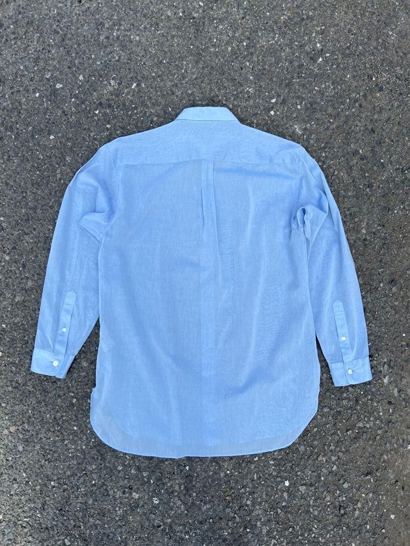 トップス AURALEE 24SS HARDTWIST FINX ORGANDYSHIRT