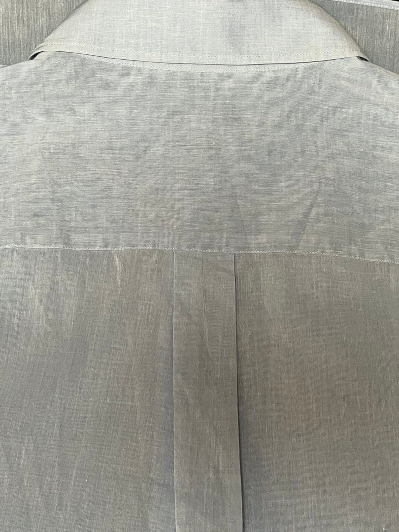 トップス AURALEE 24SS HARDTWIST FINX ORGANDYSHIRT