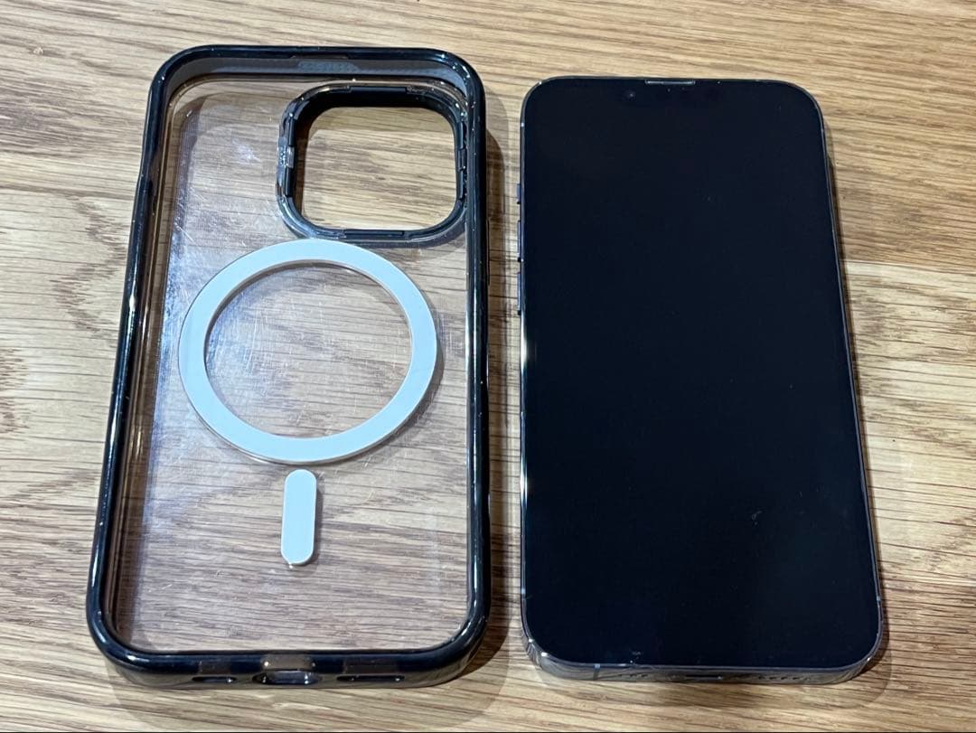 iPhone13pro 512GB シエラルブルー CASETiFYケース付き