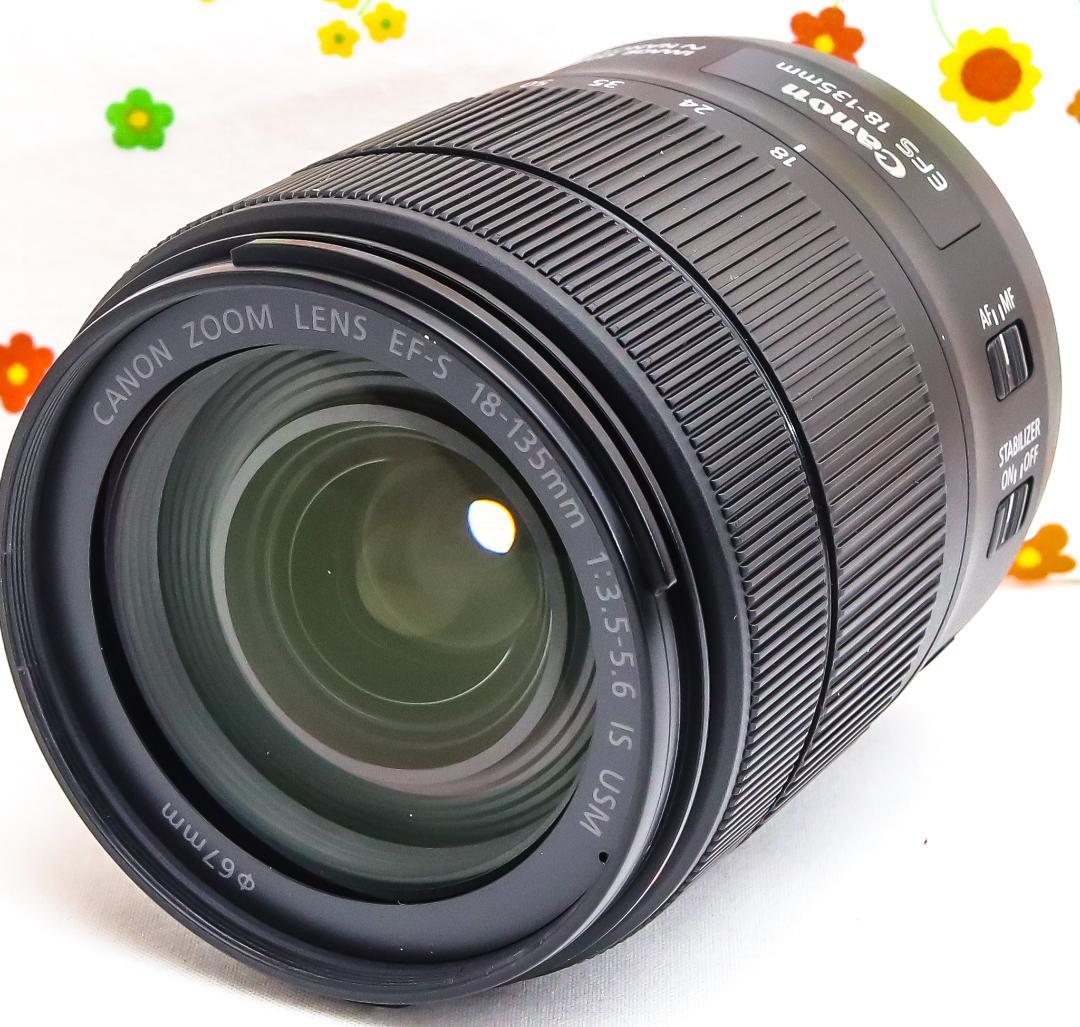 超美品 Canon EF-S 18-135mm USM☆高性能・高倍率レンズ