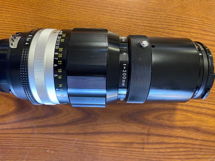 【希少】Nikon ニッコールQ 200mm f/4 オールドレンズ 単焦点