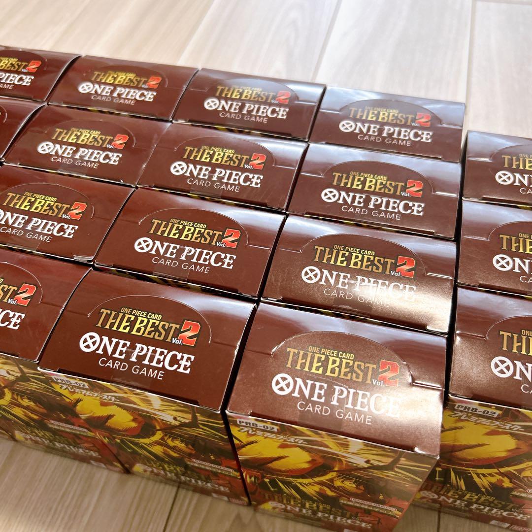 ワンピースカードTHE BEST2 ザベスト2　19BOX 新品未開封テープ付き