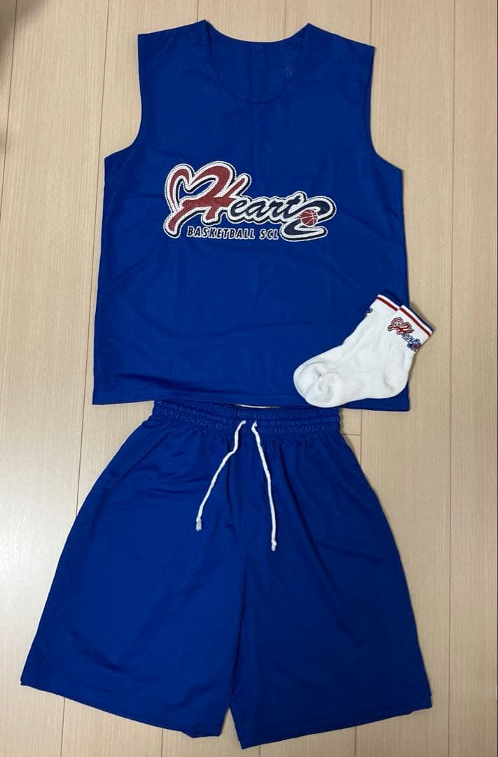 ハーツ　ユニホーム　上下【Mサイズ】バスケットボールスクール