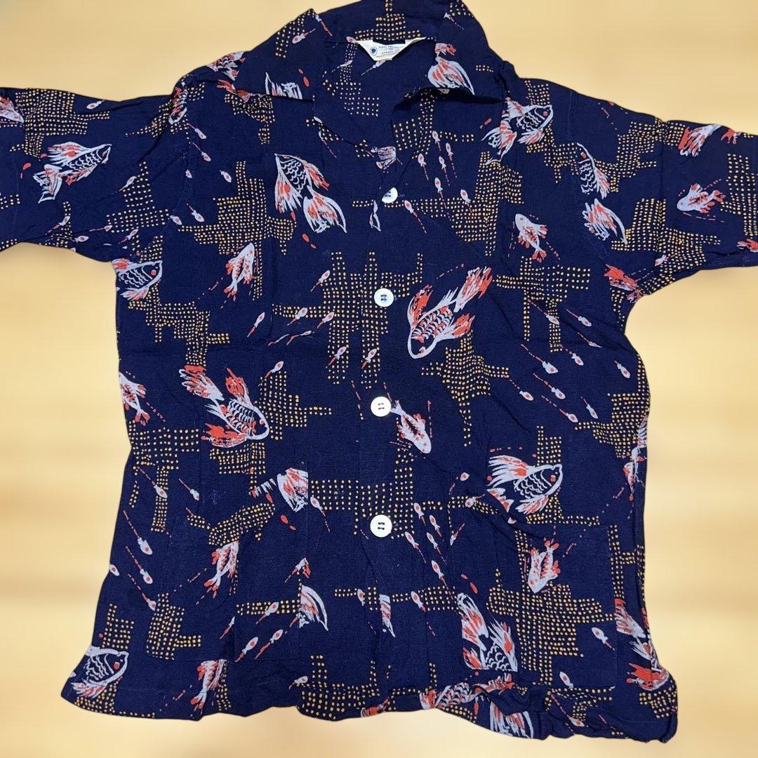 a*様 ヴィンテージ　Van Heusen 半袖アロハシャツ