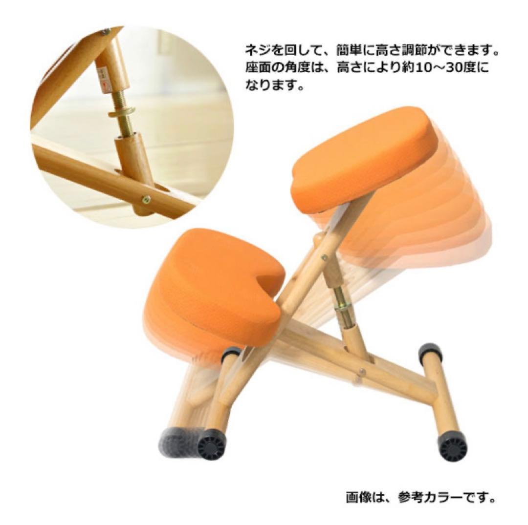 新品　バランスチェア　プロポーションチェア　補助クッション付き　ブルー