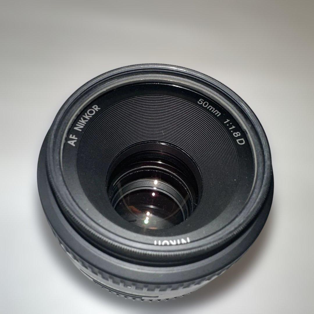 Nikon AF Nikkor 50mm f/1.8D 単焦点レンズ